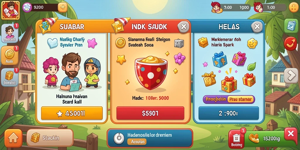 Event mingguan dengan hadiah menarik bagi para pemain.