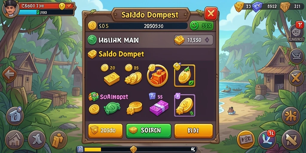 Sistem reward yang menarik dan memotivasi pemain.