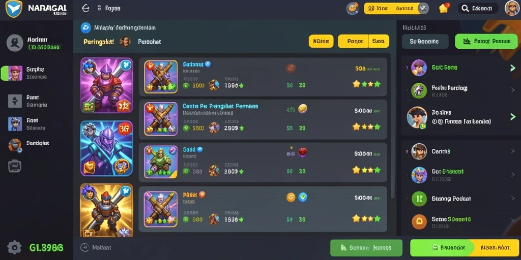 Mode multiplayer yang seru dan kompetitif.