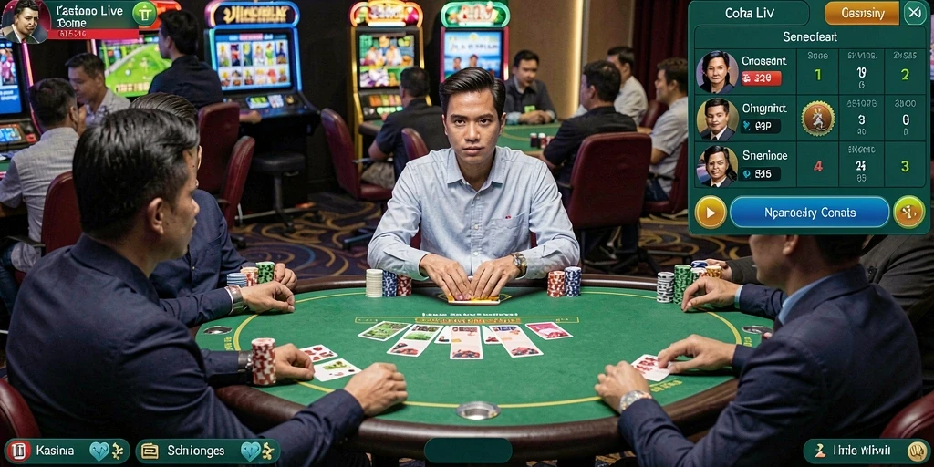 Perayaan dalam game setelah menyelesaikan misi.