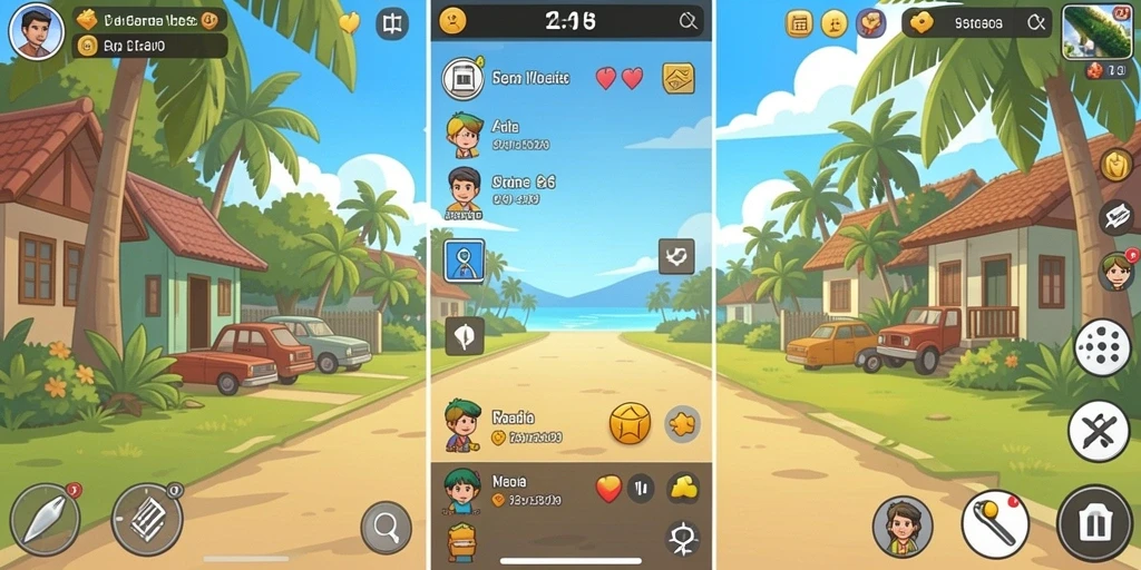 Screenshot aksi mendebarkan di level terbaru.